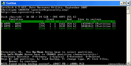 testdisk img